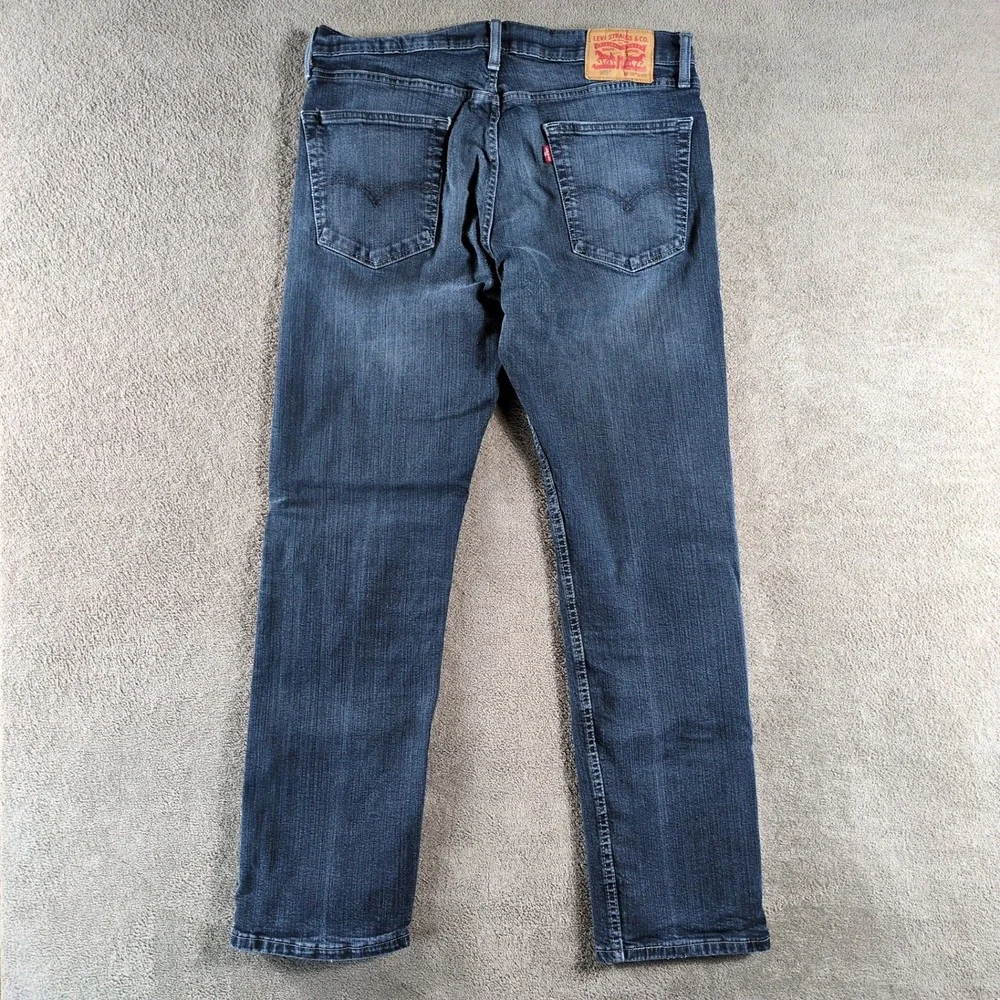 Levi Strauss 505 Straight Men's Jeans Dark Wash‎ Size 36x32